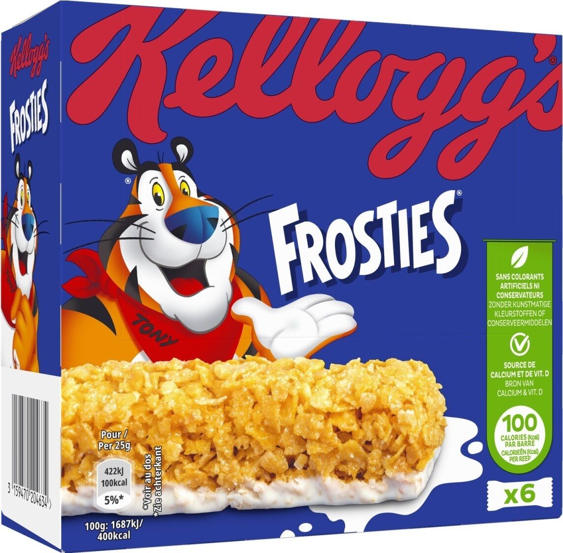 Kellogg's Barres Frosties (150g)