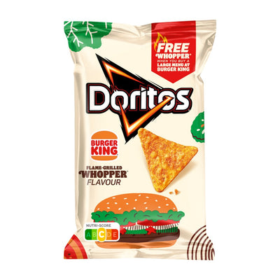 Doritos Flame-Grilled Whopper Burger King (100g)