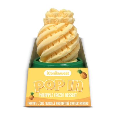iConiksweet Pop In IceCream Pineapple Trompe l'oeil Ananas (75g)