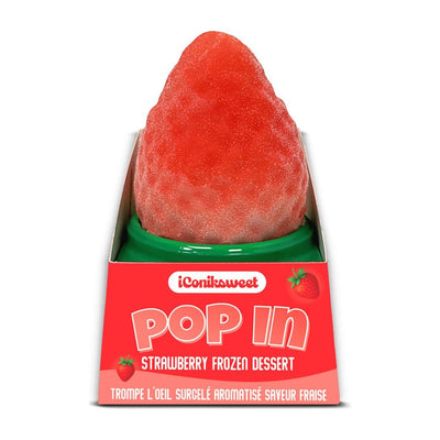 iConiksweet Pop-In IceCream Strawberry Trompe l'oeil (75g)