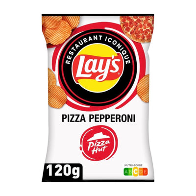 Lay’s Iconic Pizza Hut Pepperoni (120g)