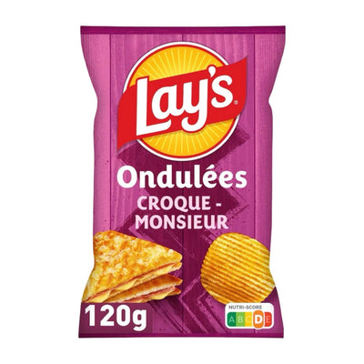 Lay’s Ondulées Croque-Monsieur (120g)
