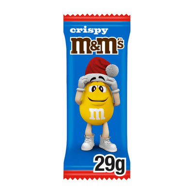 M&M's Crispy Milk Chocolate Christmas Santa Treat (29g)