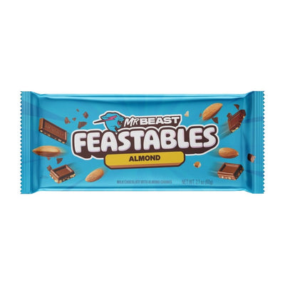 Mr Beast Feastables Chocolate Almond (60g)