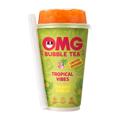 OMG Bubble Tea Tropical Vibes Mango (265ml)