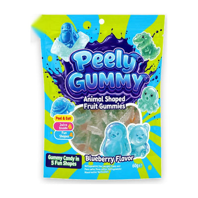 Peely Gummy Shaped Blueberry (60g)