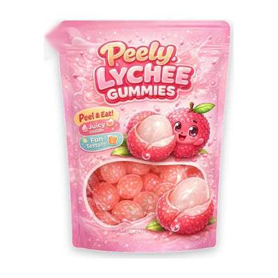 Peely Gummy Shaped Lychee (60g)