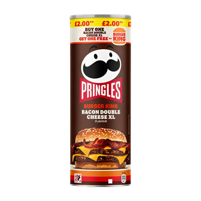 Pringles Burger King Bacon Double Cheese XL (165g)