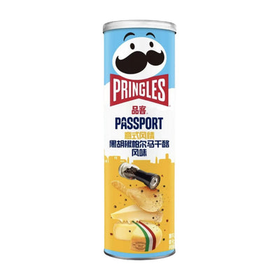 Pringles Passport Black Pepper & Parmesan Flavour (110g)