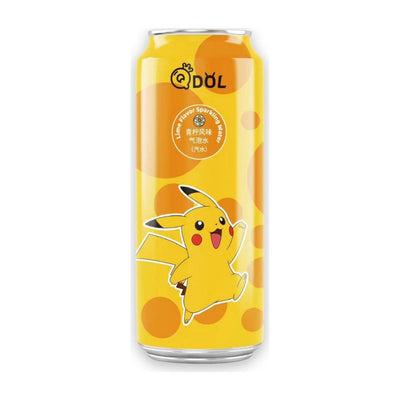 QDOL Pokemon Squarepants Lime (pikachu)Flavor Soda (33cl)