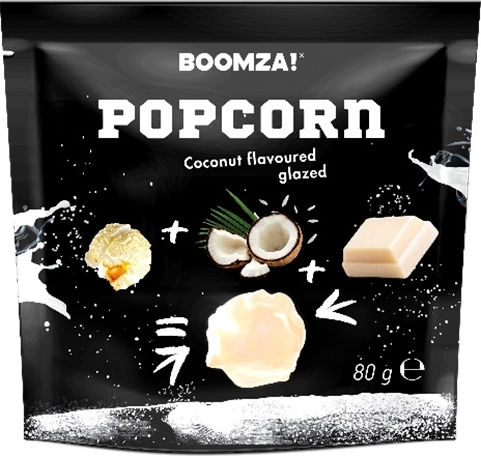 Popcorn Boomza Coco Chocolat Blanc (80g)